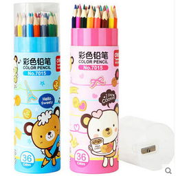 得力7015 36色彩色鉛筆 釋放創(chuàng)意，描繪多彩世界